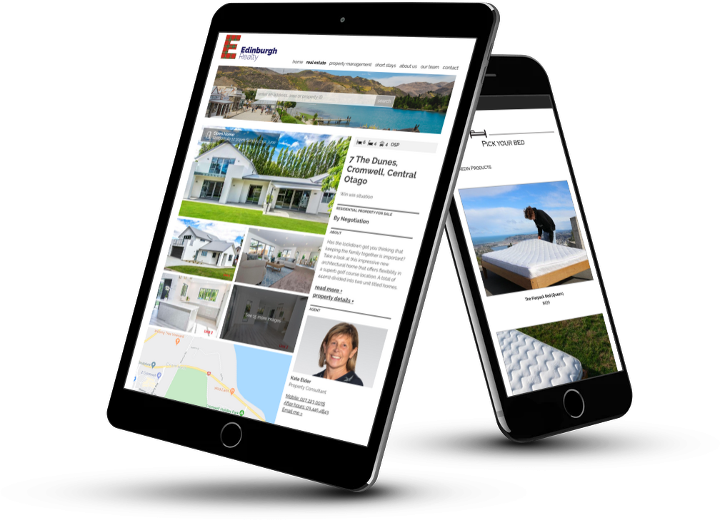 Website design and development in Dunedin