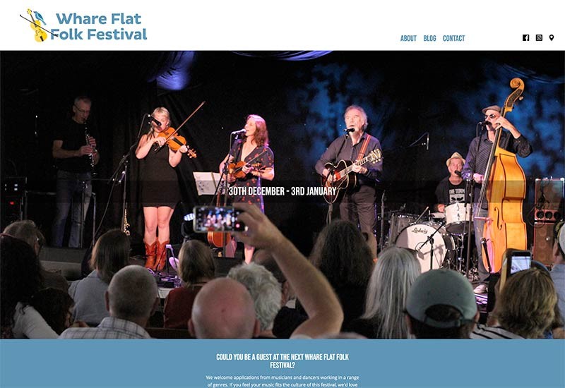 Whare Flat Folk Festival