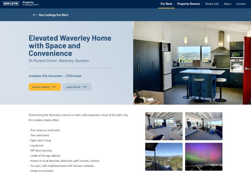 Bayleys Dunedin Property Management